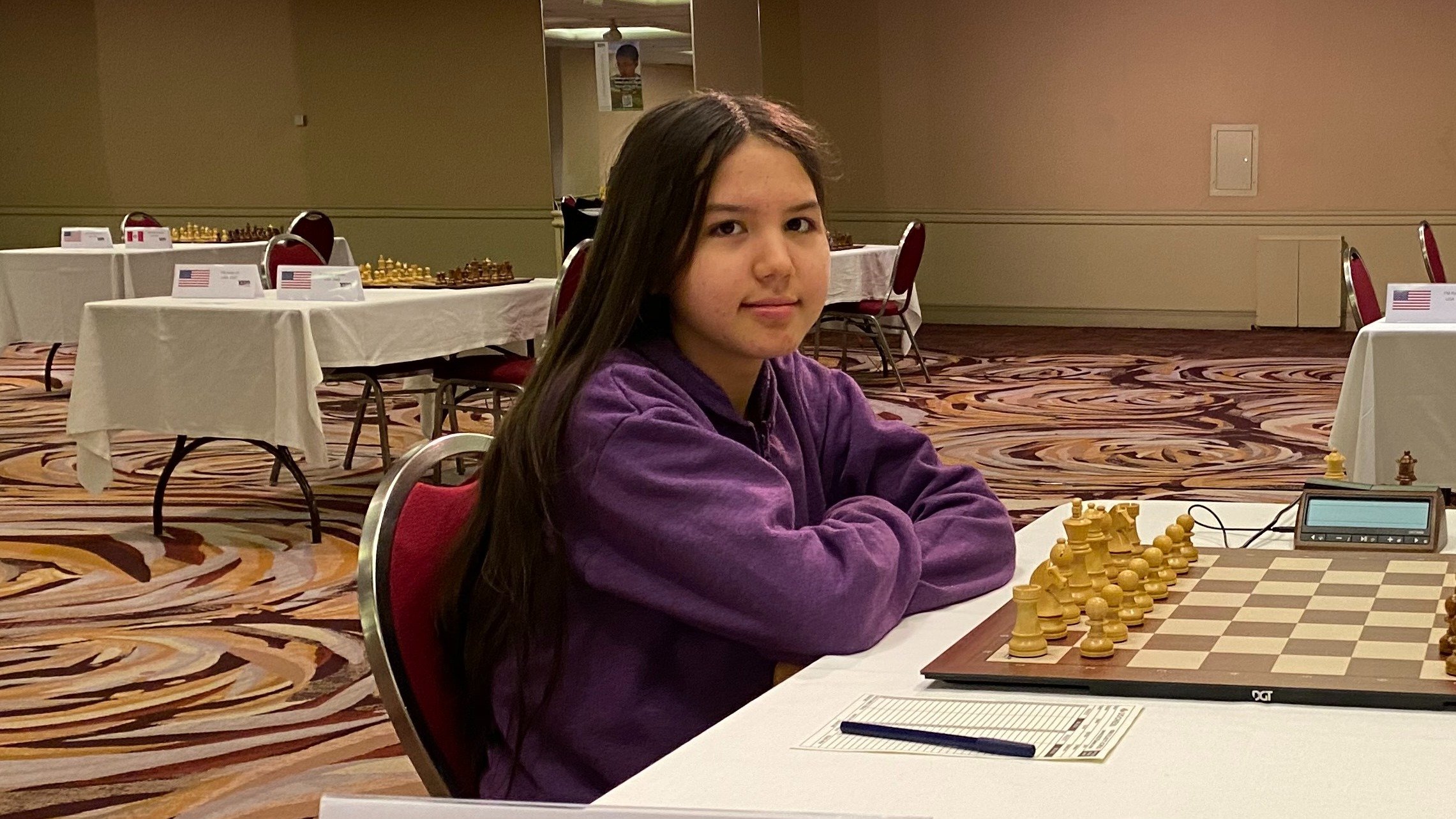 ChessMike's tweet card. FM Rose Atwell, 16, wins Central California Open & her second IM norm back-to-back.