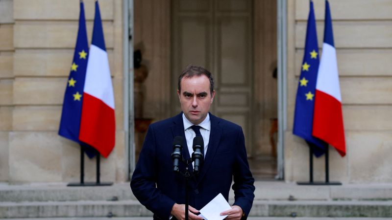 cnnbrk's tweet card. French President Emmanuel Macron has reappointed Prime Minister Sebastien Lecornu to his post, despite accepting his resignation Monday following the collapse of his overnight government.