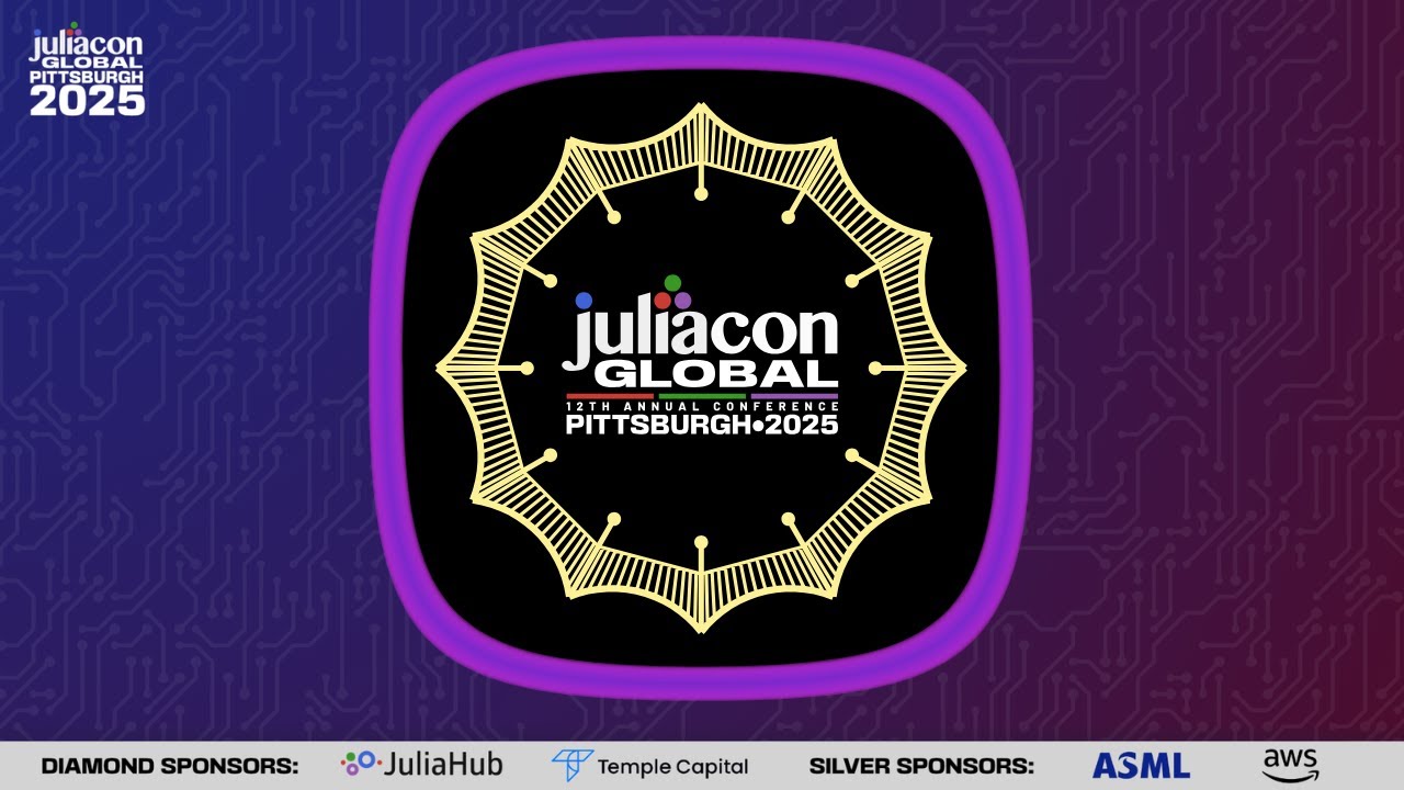 JuliaLanguage's tweet card. JuliaCon Global 2025 | REPL Main Stage | Day 3