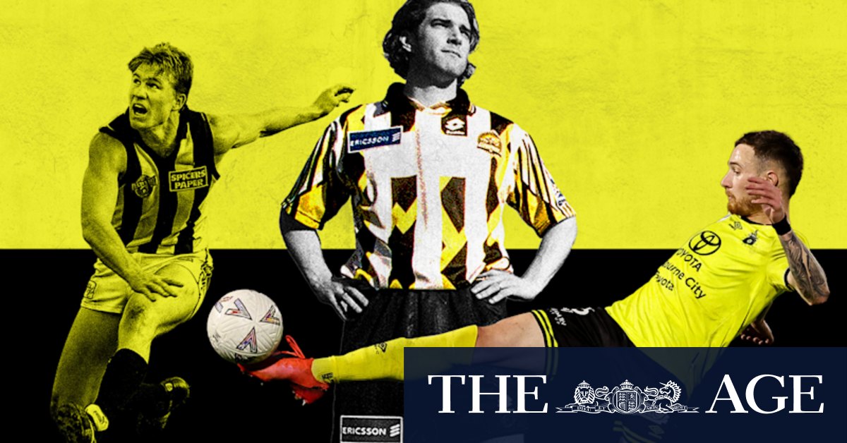 VinceRugari's tweet card. Heidelberg United are the fairytale team in this year’s Australia Cup final. The last time they made it this far on the national stage, they were in bed with Collingwood – and at war with the AFL.