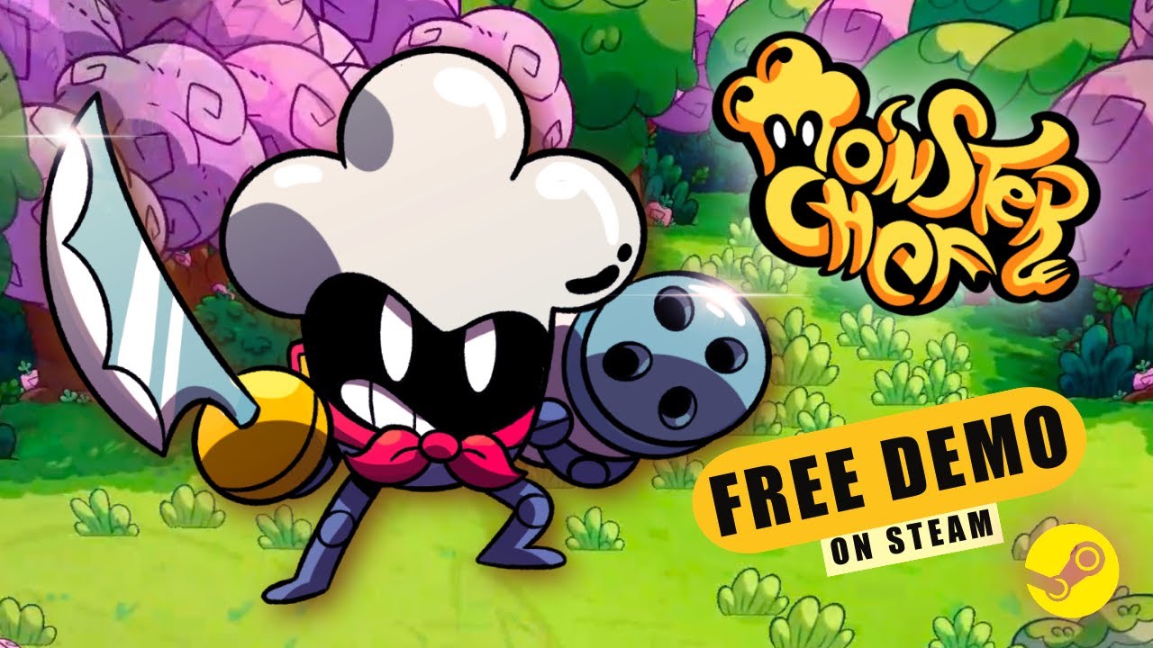 SPGameDev's tweet card. Monster Chef - Demo Announcement Trailer