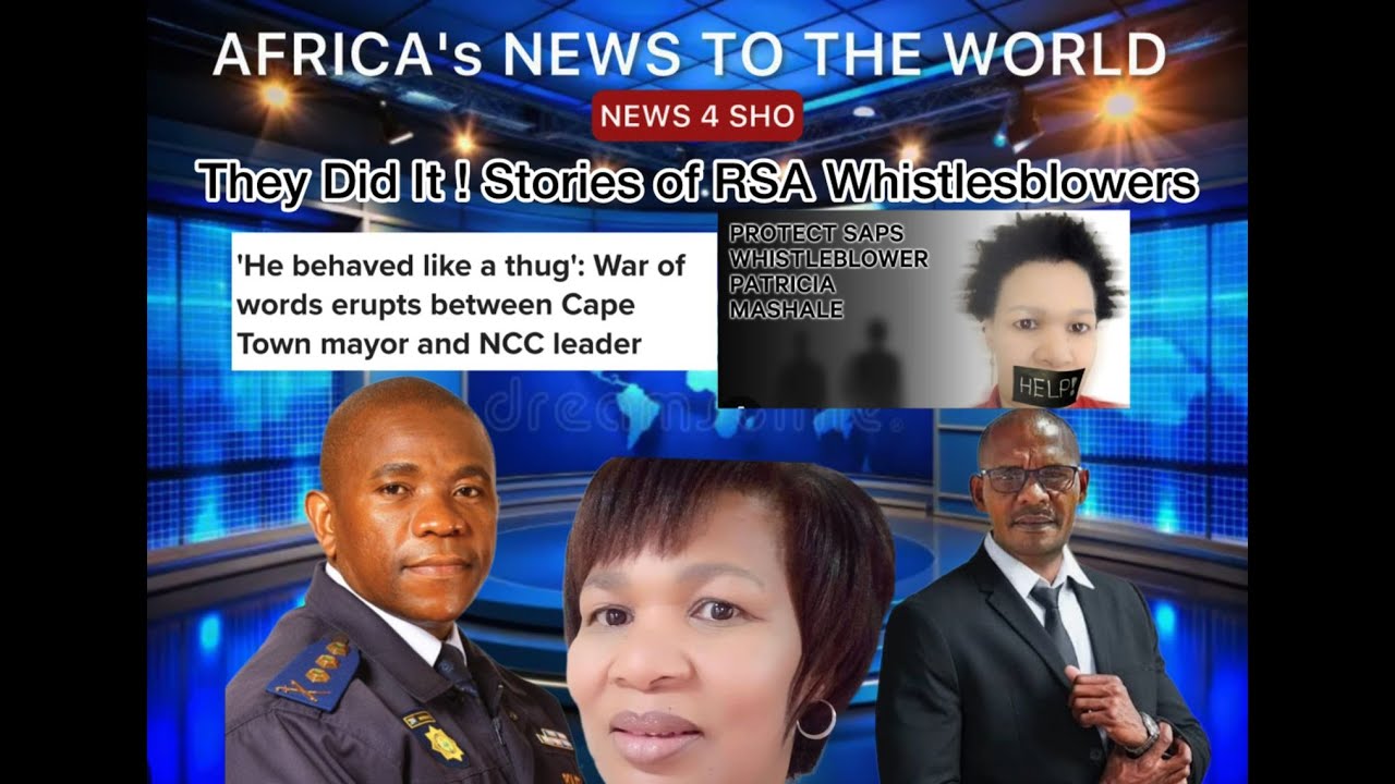 PATRICIAMASHAL3's tweet card. We Did It: The Whistleblowers Exposing South Africa's Corruption