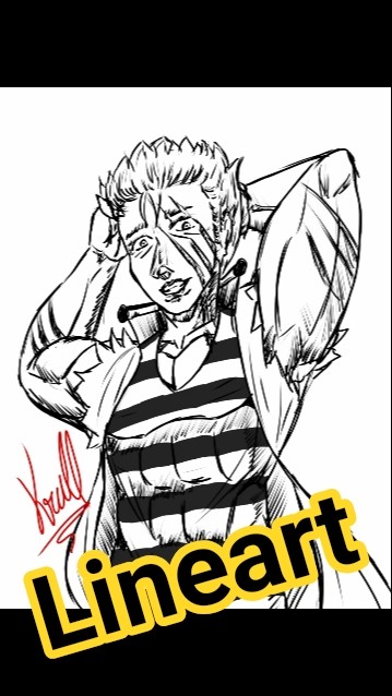 KrullMasters's tweet card. The German Lineart #art #artedigital #drawing #digitalart #arte