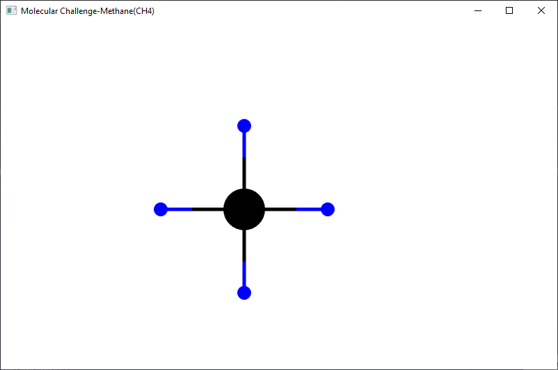 Small_Basic's tweet card. Today, I'd like to introduce two threads in Small Basic Forum for challenging to draw molecular structures.