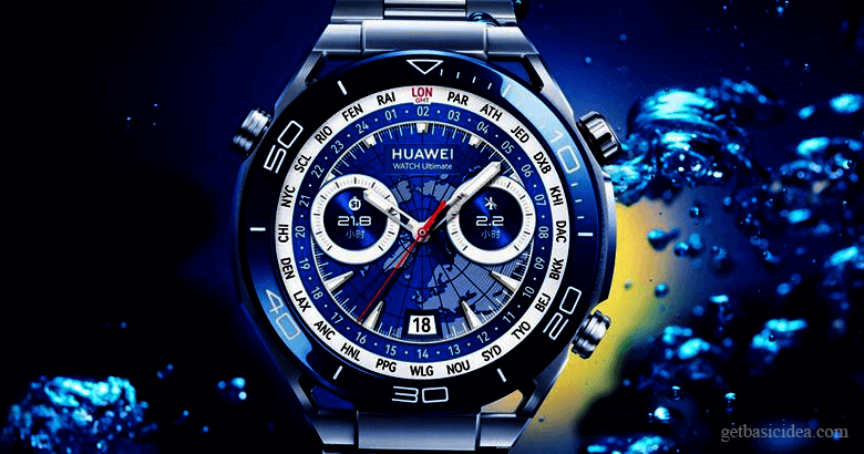 GetBasicIdea's tweet card. Huawei recently introduced, Huawei Watch Ultimate with a lot of interesting features and a charming appearance. The watch has a ceramic back, ceramic bezel, zirconium front case, and a sapphire...