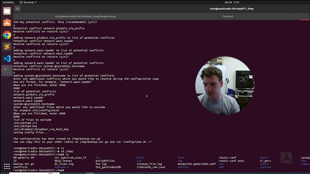 AscendEngine's tweet card. Copying Doodle Radio Configurations from one radio to another