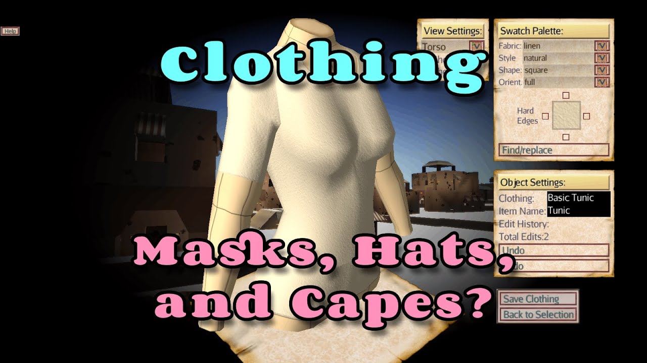 Simsilica's tweet card. Mythruna - "Masks, Hats, and Capes?" Live Stream