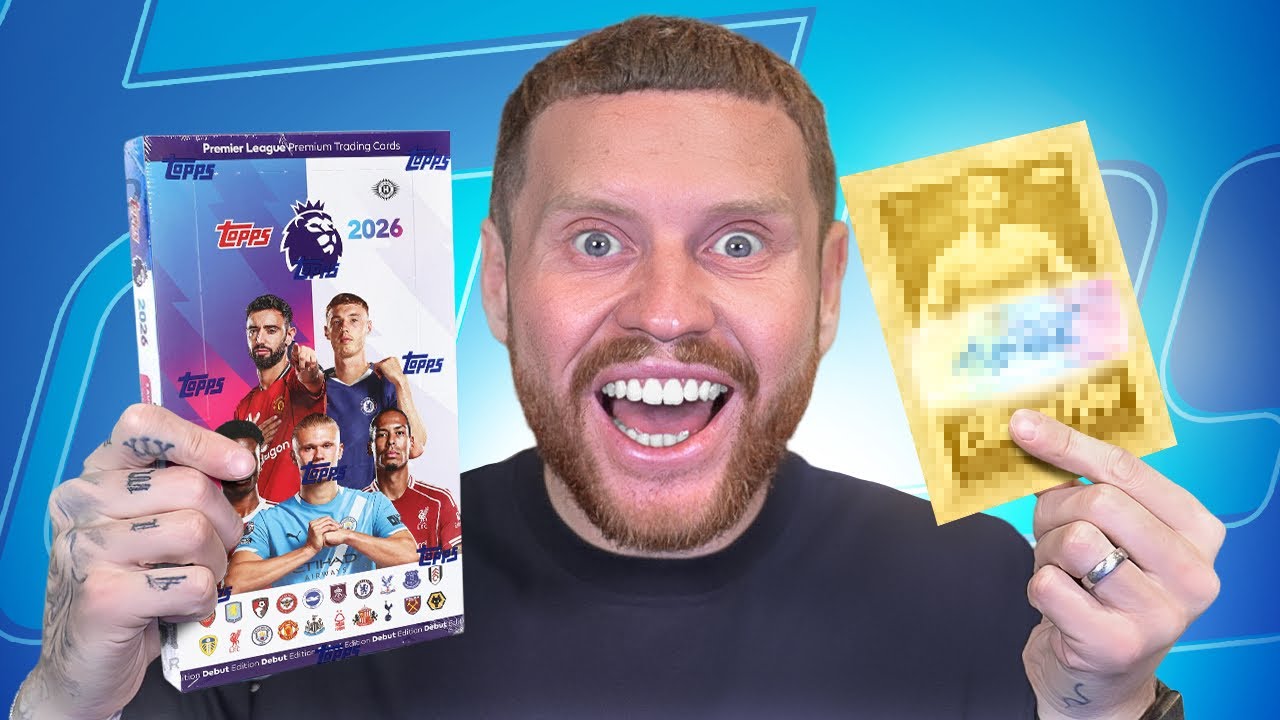 Behzinga's tweet card. Opening My First Topps Premier League Hobby Box! (3 Hits Guaranteed)