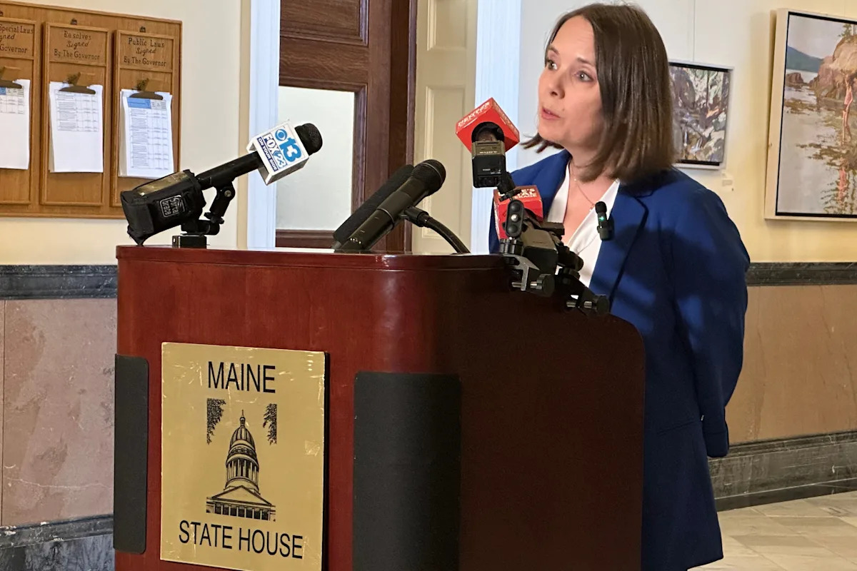 yvonnewingett's tweet card. Authorities in Maine are investigating an allegation that dozens of unmarked ballots that were to be used in this November's election arrived inside a woman's Amazon order. The town of Ellsworth...