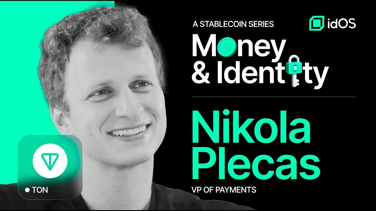 web3trader's tweet card. Money & Identity: Nikola Plecas - VP of Payments at TON Foundation
