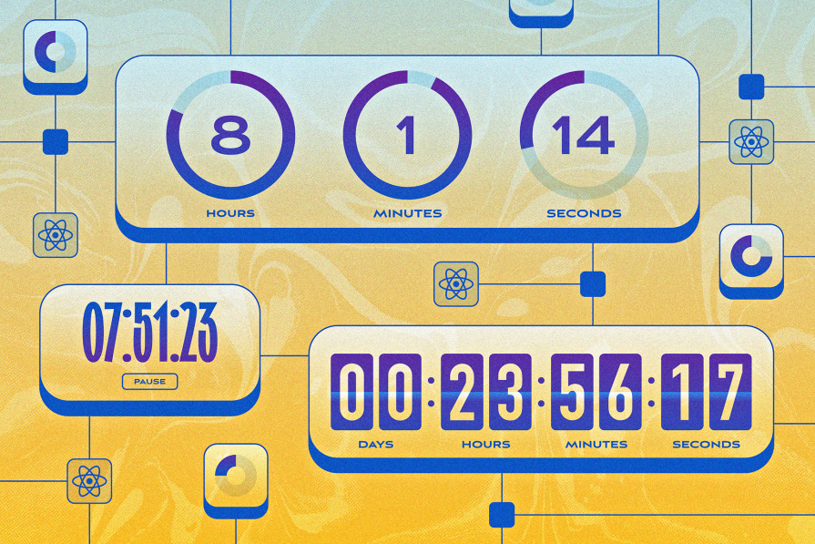Jay52_TX's tweet card. Implement a countdown timer in your React app using popular third-party libraries or building your own custom timer using the useRef Hook.