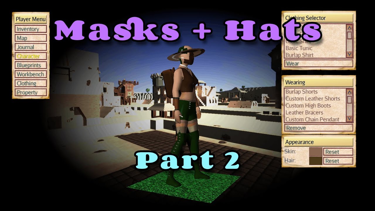 Simsilica's tweet card. Mythruna - "Masks and Hats part 2" Live Stream