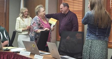 JGTCOnline's tweet card. The Mattoon school board elected Dale Righter as board president, Ashli Overton as vice president and Erika Weaver as secretary Tuesday night.