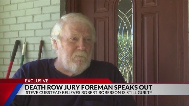 obrienlann's tweet card. GRAPELAND, Texas (KETK) — For the first time on television, Steve Cubstead — the jury foreman in Robert Roberson’s 2003 capital murder trial — is speaking publicly about the case that has onc…