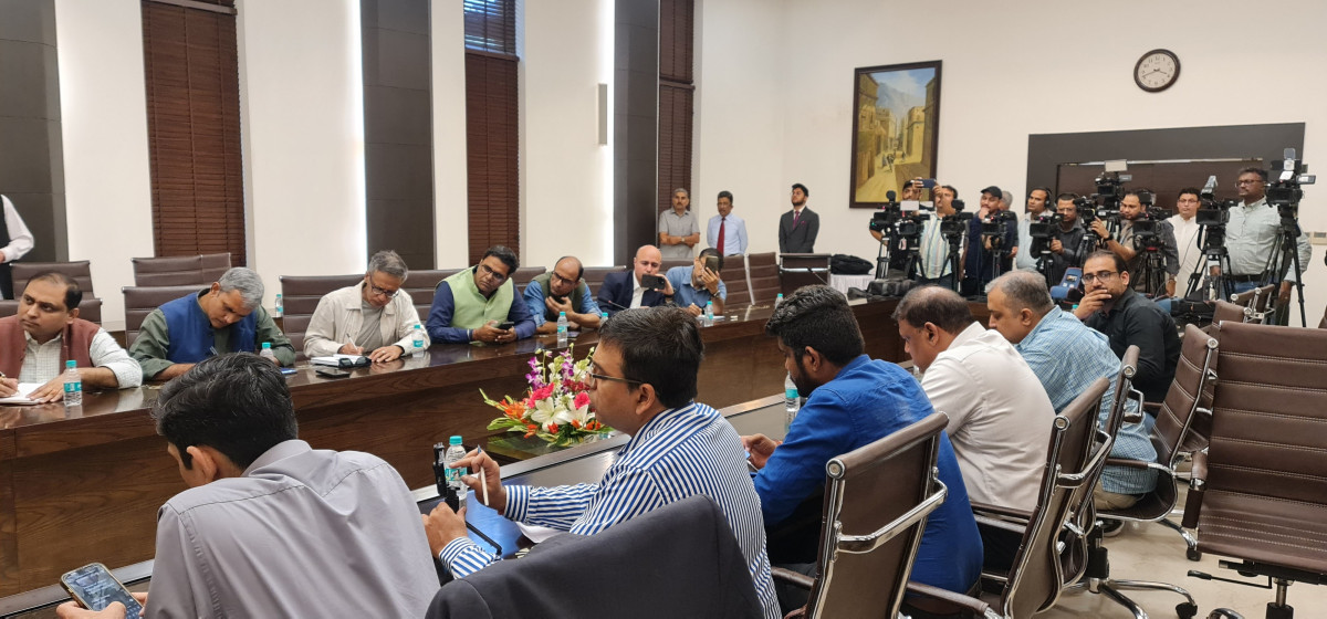 thewire_in's tweet card. This is believed to be the first instance of women reporters being actively barred from covering a foreign government's event in India.