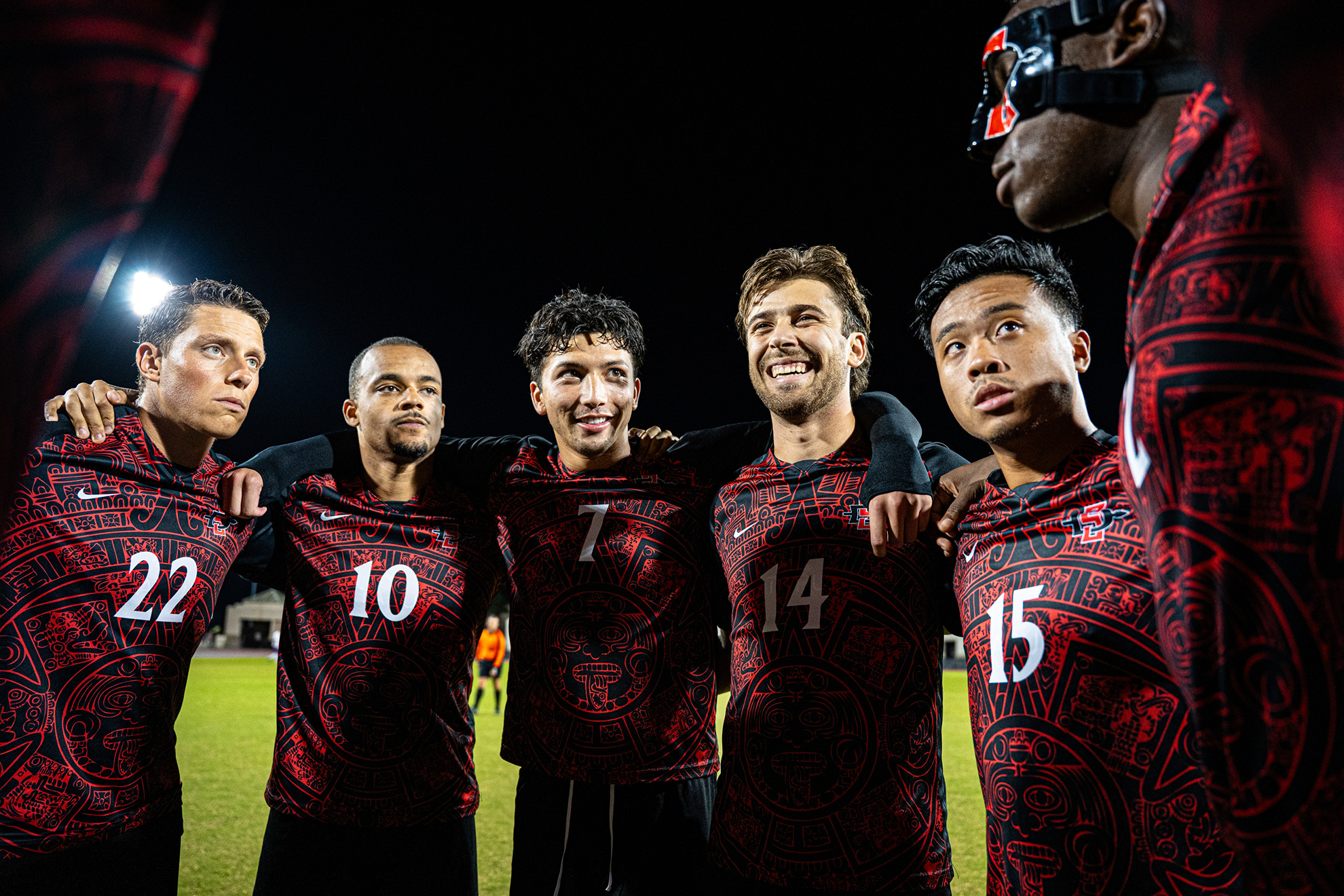 AztecMSoccer's tweet card. Aztecs Host UNLV Sunday Night