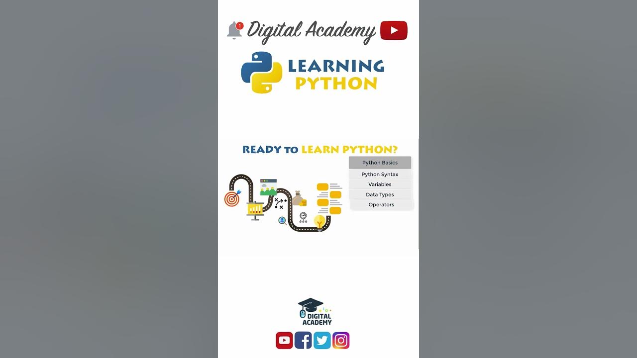 DigitalAcademyy's tweet card. How to Get Python? (Installation & Environment Setup) - Python...