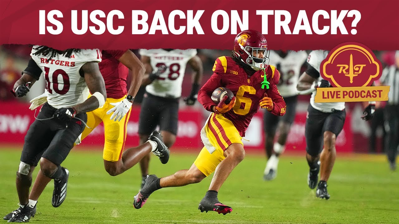 ReignofTroy's tweet card. Start of Something Good? | RoT's USC vs. Rutgers Fallout Podcast