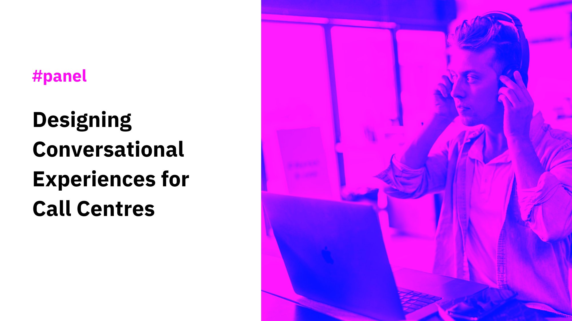 voicetechglobal's tweet card. Experts from banking, telecom, and consulting share their perspectives on efficiently using conversational AI to empower call centers.
