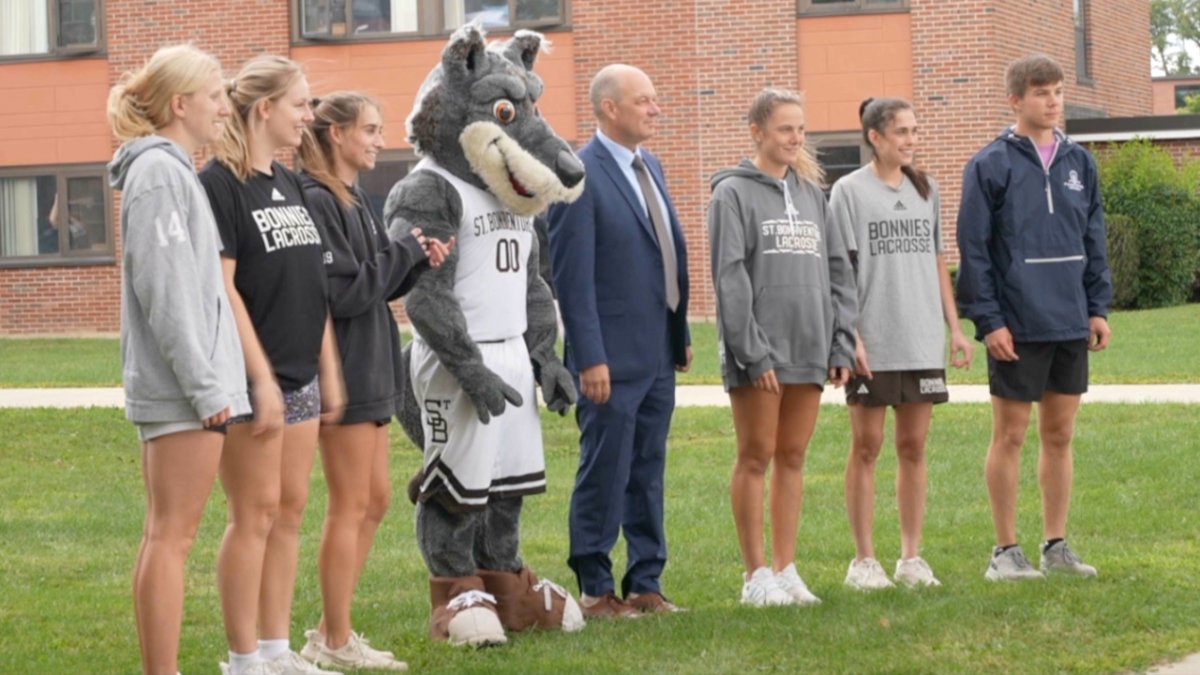 WKBW's tweet card. University President Jeff Gingerich said this fall, St. Bonaventure University is welcoming over 3,000 students, the largest enrollment in its history.