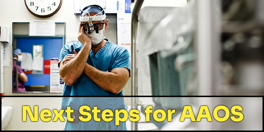 DocMatzkin's tweet card. Voting on the American Academy of Orthopaedic Surgeon’s (AAOS) proposal to streamline its bylaws begins in about a month—May 2025. Change, as we’ve noted in prior articles about AAOS, is difficult....