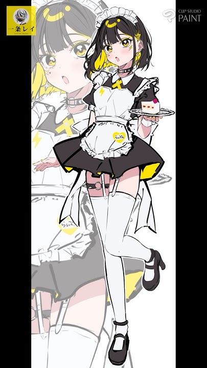 black_gun's tweet card. 【イラストメイキング】オリキャラちゃんのアクスタを作ります！（ラフです）#イラストメイキング #anime #drawingtutor...
