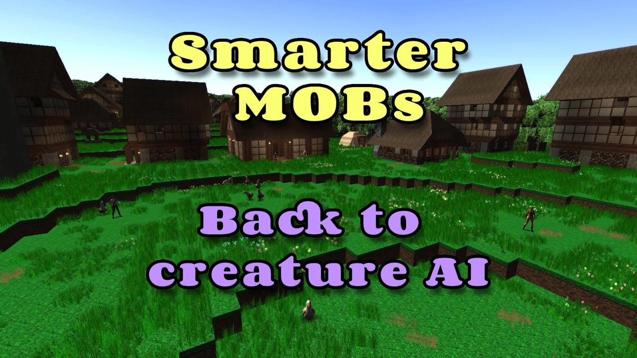 Simsilica's tweet card. Mythruna - "Back to Smarter MOBs" Live Stream