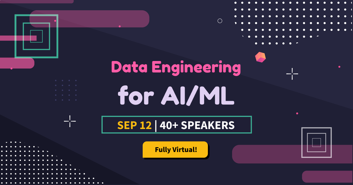 DataNerdCode's tweet card. Your AI Means Nothing Without the Data. Everyone in data engineering is fighting a hard battle you know nothing about. This is a conference at the intersection of Data and AI. It will be fun and...