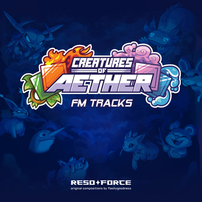 RESOFORCE's tweet card. Creatures of Aether: FM TRACKS, by RESOFORCE
