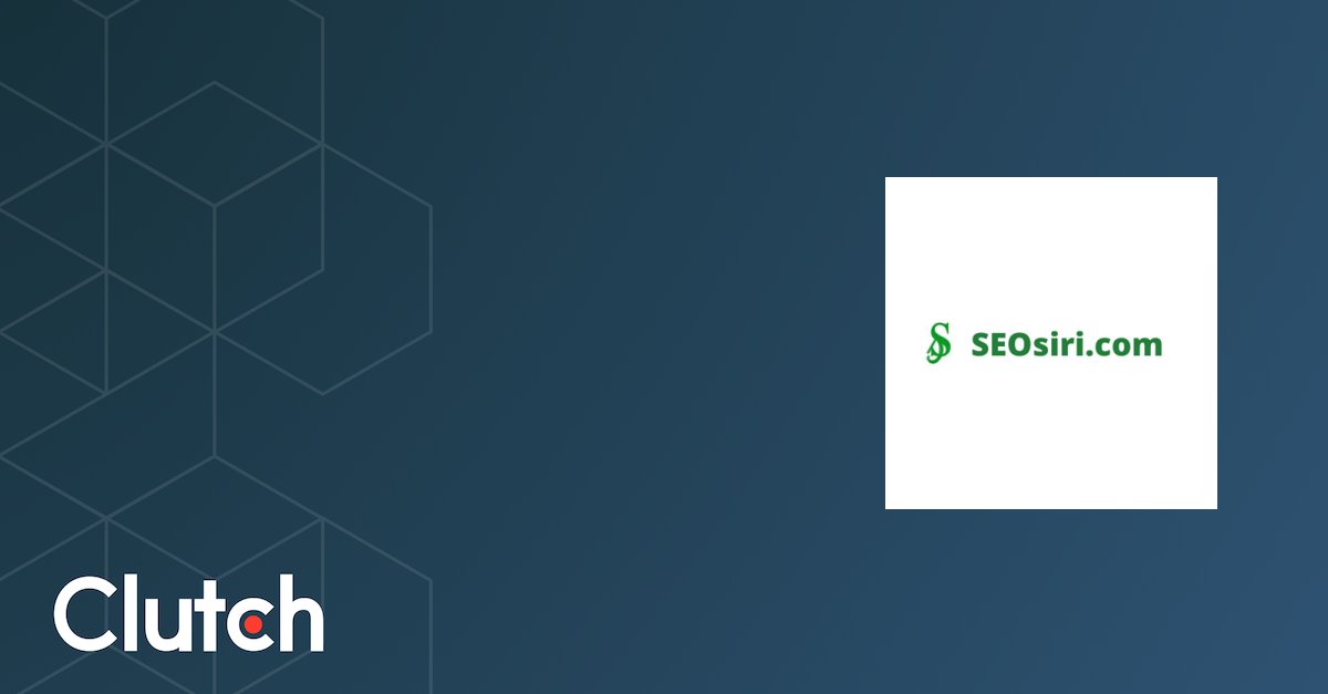 seofixup's tweet card. SEOSiri offers SEO packages on Clutch. View their services, portfolio, and client reviews.