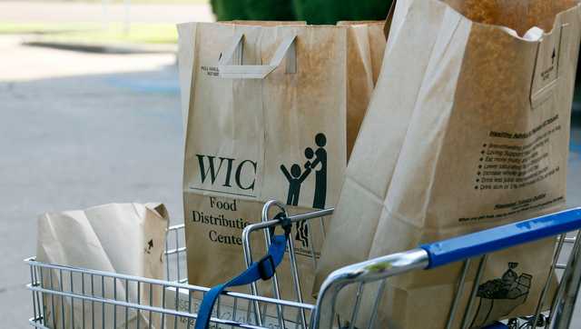 WCVB's tweet card. The Trump administration has provided a $300 million infusion to a food aid program for low-income mothers and children, easing concerns about funding during the government shutdown