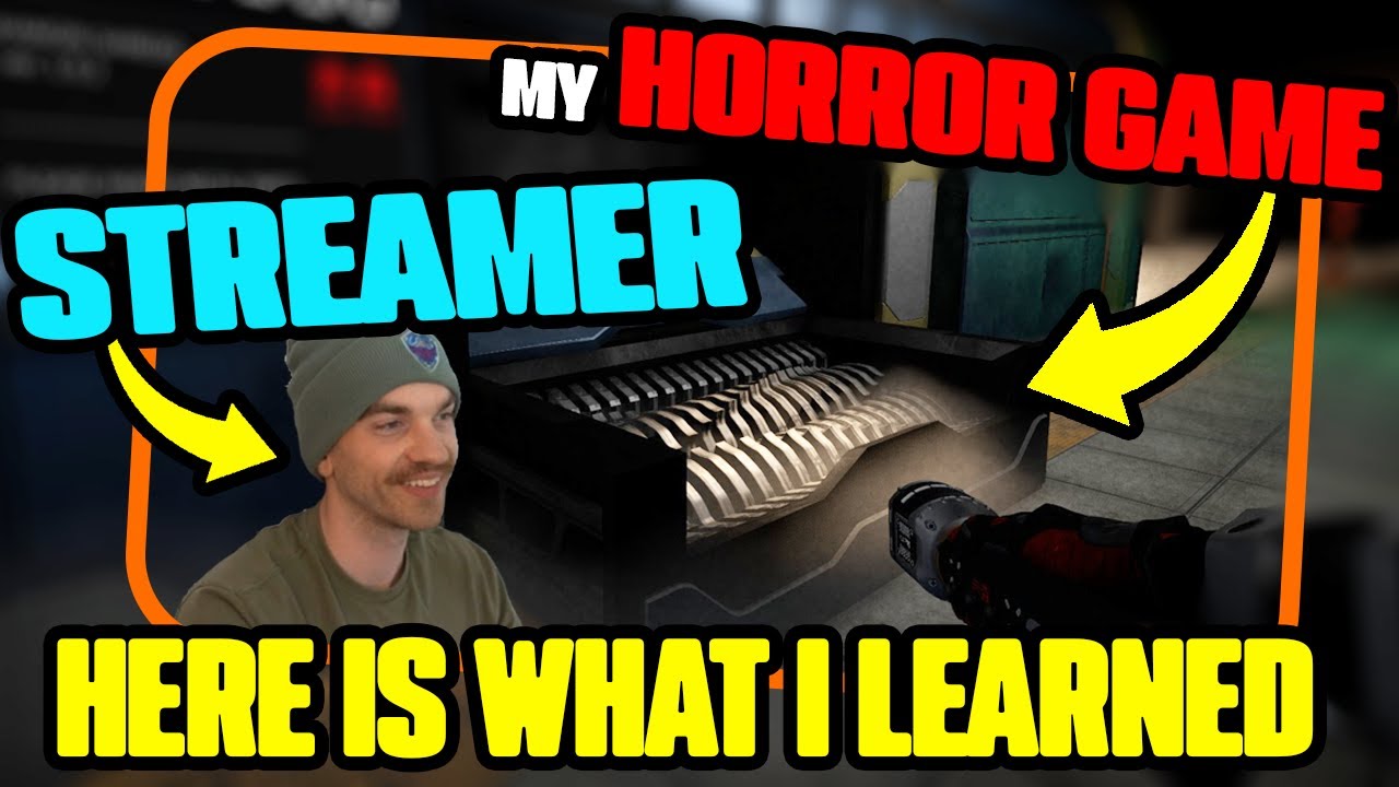 DevIrregular's tweet card. A Streamer Played My Horror Game!