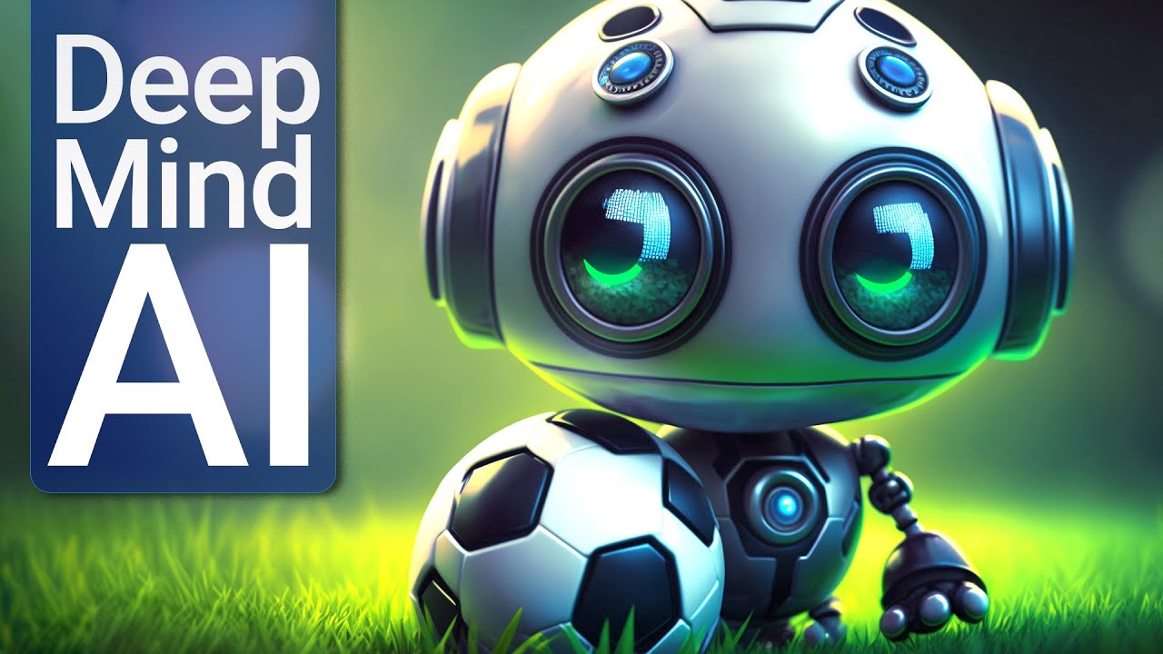 FunMachineLearn's tweet card. DeepMind’s AI Athletes Play In The Real World!