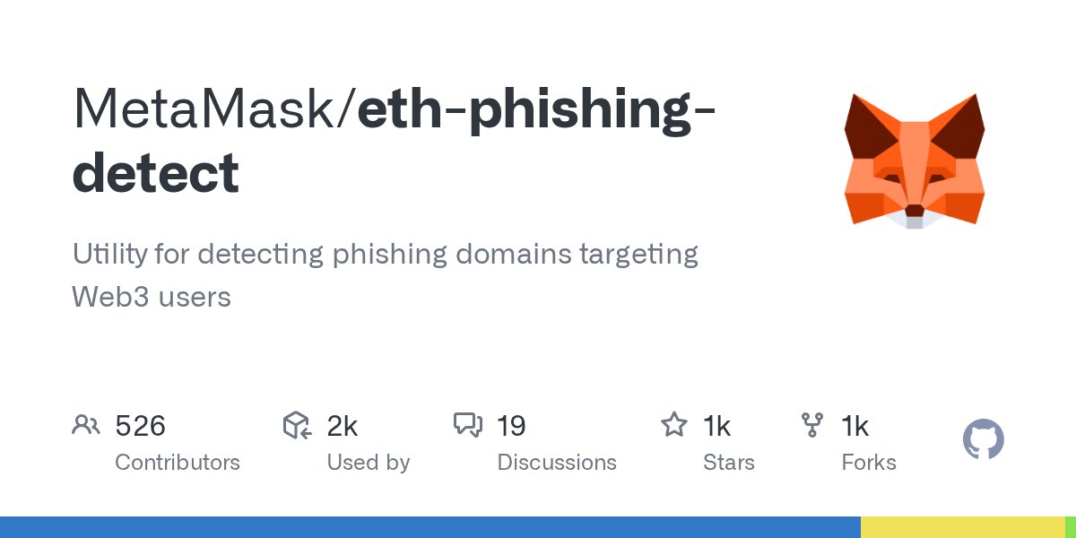 TON_launchpad's tweet card. Utility for detecting phishing domains targeting Web3 users - MetaMask/eth-phishing-detect