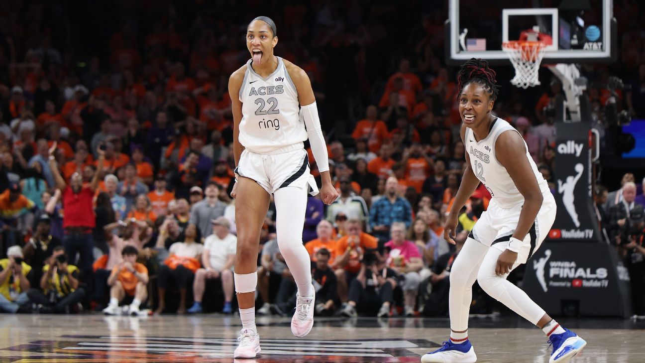 alexaphilippou's tweet card. Wilson has been called a lot of things this postseason: an elk, a shark, a lion. But is it time to call her the GOAT?