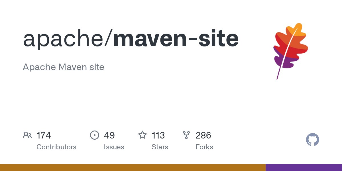 SlawekJaran's tweet card. Apache Maven site. Contribute to apache/maven-site development by creating an account on GitHub.