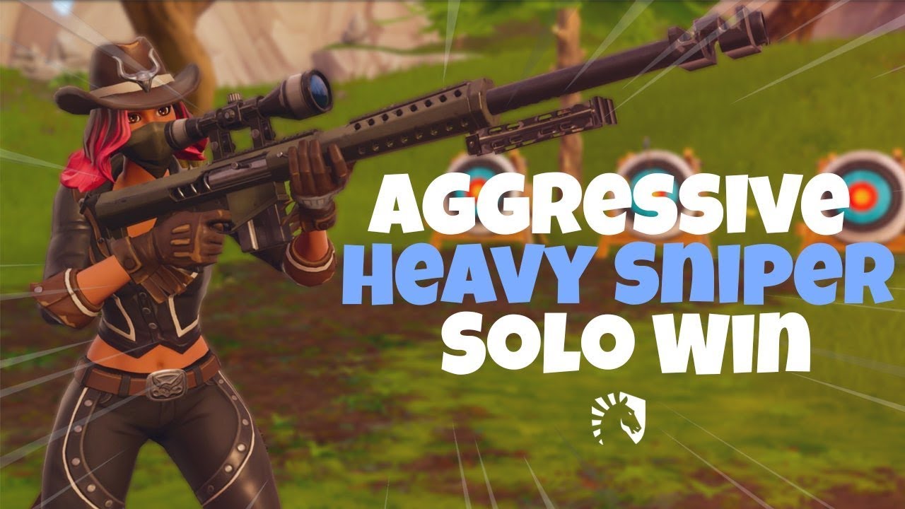 Poach's tweet card. HEAVY SNIPER DESTRUCTION - 15K SOLO WIN!