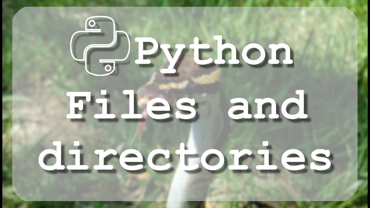 PyLessons's tweet card. #16 Learn to use Python files and directories related methods
