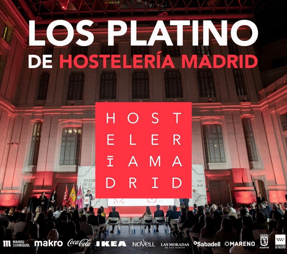 HosteleriaMad's tweet card. Os recordamos que el lunes 29 de septiembre celebramos la cuarta edición de los Premios Platino de Hostelería Madrid.