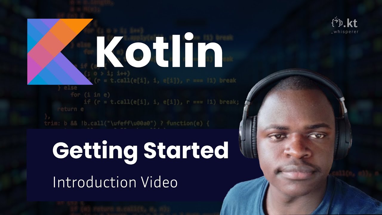 otsembo_'s tweet card. Advanced Kotlin: Welcome to the course