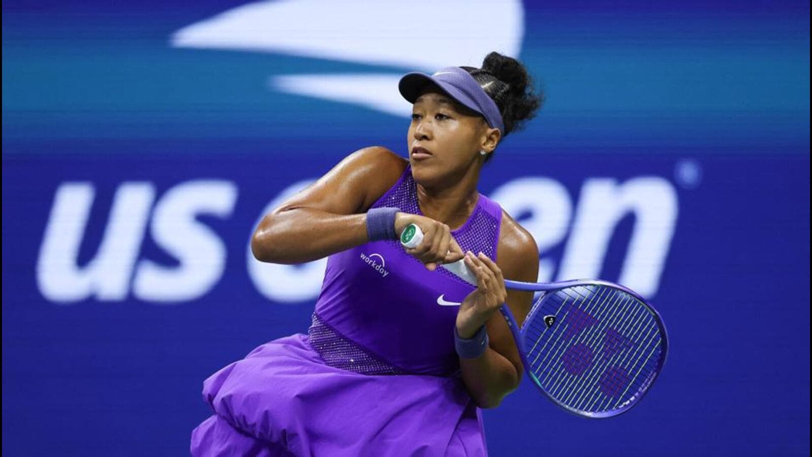 htTweets's tweet card. Naomi Osaka finds inspiration in her recent US Open defeat, feeling motivated to improve after a long hiatus and aiming for a strong finish to the season.