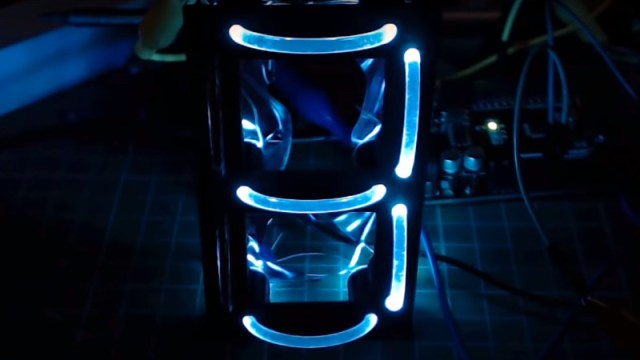 cmpzero's tweet card. In our time here at Hackaday, we have seen many display builds, but this one from [Brian Lough] has to be a first. He’s created a 7-segment display made from shoelaces, and it works rather we…