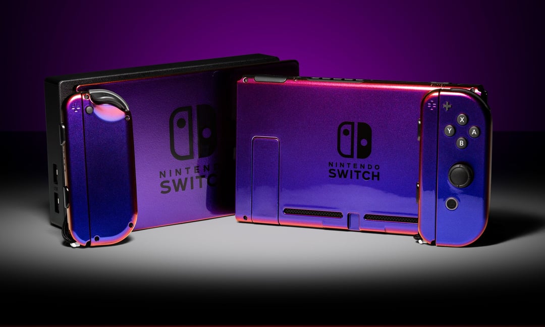 DNPthree's tweet card. Limited Edition Nintendo "Illusion" Switch or $500 DNP3 & ColorWare is thrilled to offer you the chance to win this Limited EditionSwitch worth $650!!! Questions about the giveaway? Join discord Earn...