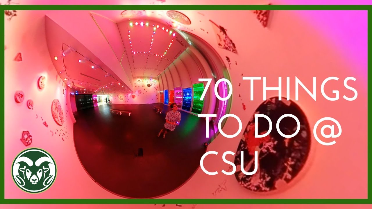 CSU_VR's tweet card. #48 Go To An Art Show In The Curfman Gallery | 70 Things To Do @ CSU...