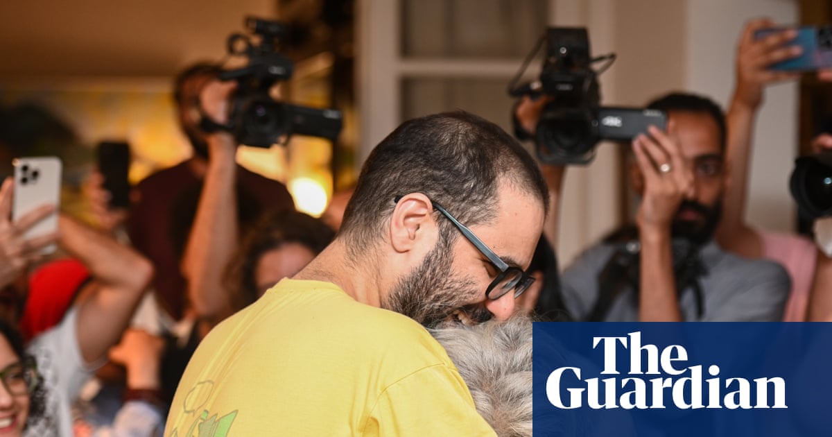 patrickwintour's tweet card. The campaigner, who spent more than a decade in an Egyptian ‘vortex of incarceration’, wants to join his son in the UK while he reflects on the fight for freedom