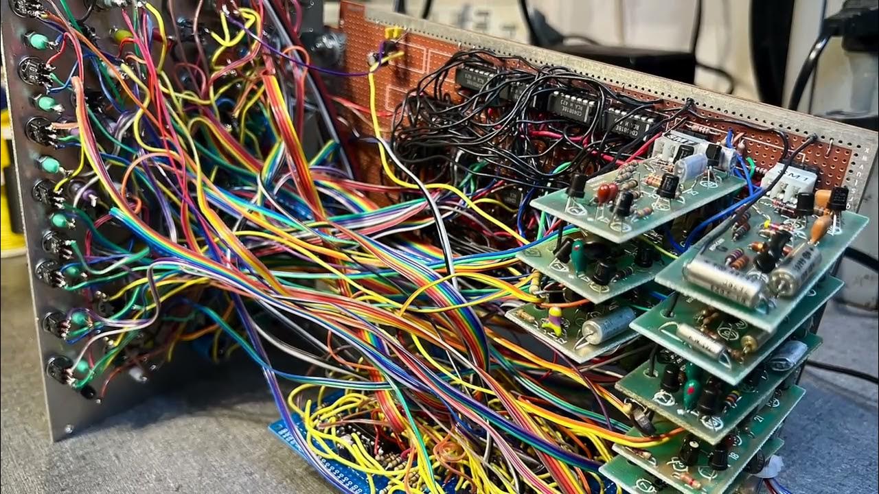 ModularSynth's tweet card. A soundscape built around my revised "Beeps" module