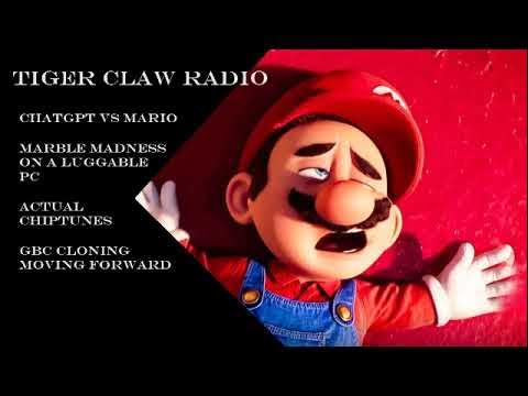 CommunityModul1's tweet card. TCR #473 - Chat GPT vs Mario
