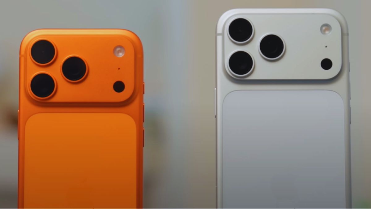 Tech_Spacefor's tweet card. All 48MP cinematic camera setup, powerful A19 chip, super-durable glass, and more features are explained in this iPhone 17 Pro review.