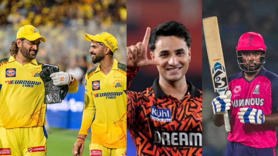 ZeeNewsEnglish's tweet card. Discover 6 IPL teams facing potential captaincy changes for IPL 2026, including CSKs Ruturaj Gaikwad, SRHs Abhishek Sharma, KKRs auction hunt, and more. Explore the latest buzz and predictions!