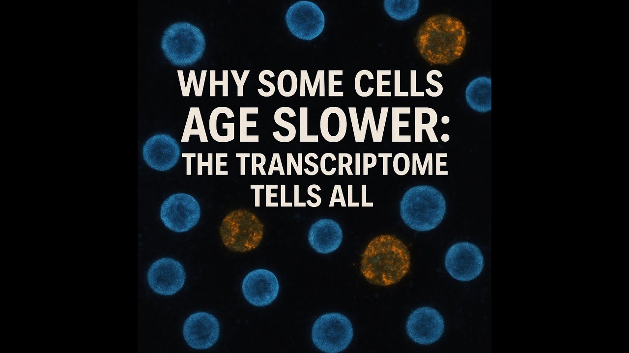 albertosanzmon1's tweet card. Why Some Cells Age Slower: The Transcriptome Tells All